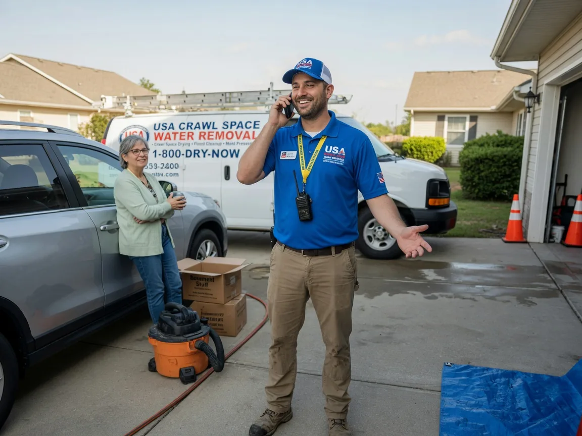 Crawl Space Water Removal Oxford, CT FAQs